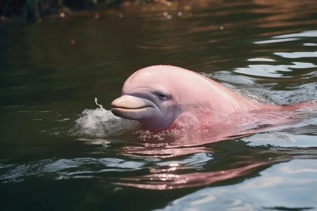 Pink Dolphin Animal