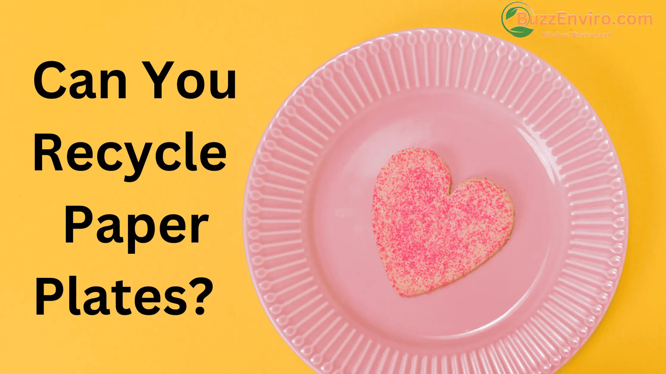 Can you recycle Paper Plates?