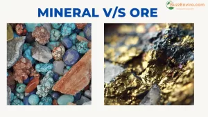 Difference between mineral and ore