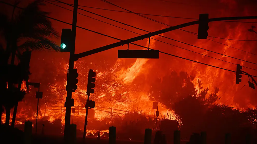 Massive Los Angeles Fire: Thousands Evacuated Amid Destruction