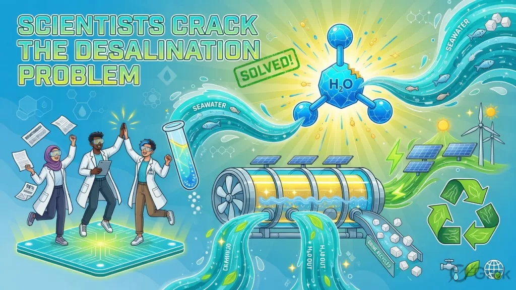 Scientists Crack the Desalination Problem